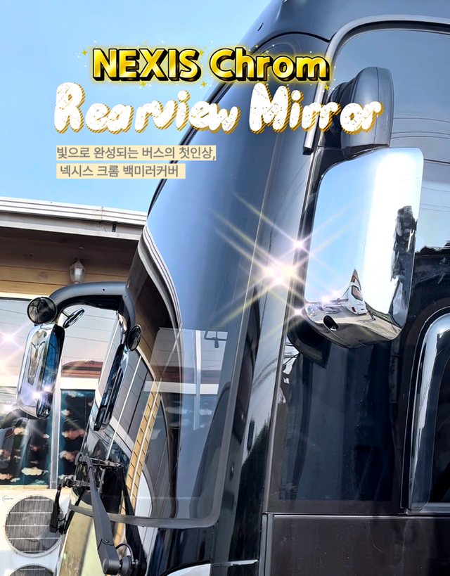넥시스 크롬 백미러 커버 - Detail 3