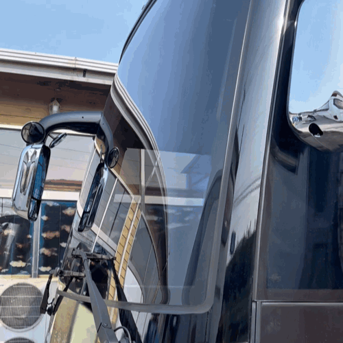 넥시스 크롬 백미러 커버